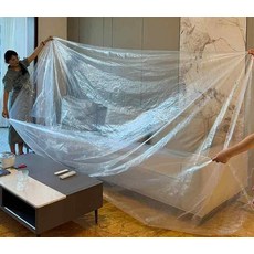 쇼파 방수 비닐 시원한 침대 5x0cm 포장 50x35cm 안붙는 55인치 커버 공사, 1개, A. 대형 인석 35x35CM