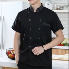 용태원 요리사 작업복위생복 주방가운 쉐프웨어 남여공용 7부 5부A005-021