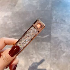 여자 담배케이스 큐빅 담배파우치 슬림 고급 패션 휴대용, C. 거룻배