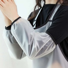 돈에이치 여성팔토시 화이트 방수 팔 토시