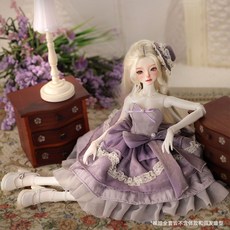 紫璃 BJD 娃娃 四分 套餐B, 1個, 4分 紫璃 套餐B