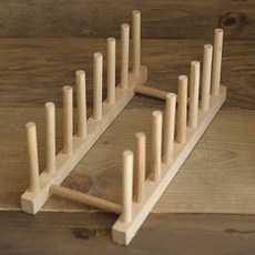 접시정리대 그릇꽂이 원목 접시꽂이 7칸roo3+9XaG