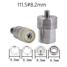 링 스냅 버튼 몰드 수동 도구 핸드 프레셔 머신 다이 의류 제작용, 1개, 3. 8.2mm