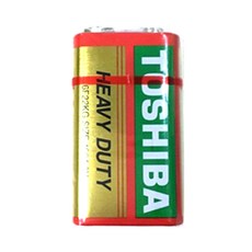 도시바 9V 망간건전지 사각배터리 1개, 1개입