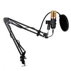 컴썸 USB 콘덴서마이크 세트, MIC-600, 골드