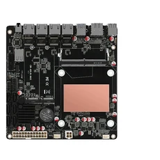N100/i3-n305 6베이 NAS 마더보드 4x 2.5G 네트워크 카드 SATA3.0 M.2 NVMe DDR5 17x17 미니 ITX PCIe DIY, 01 N355 NAS