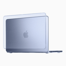 AWA 맥북네오케이스 하드케이스 Macbook neo A3404, 1개, 블루