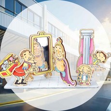 벌거벗은임금님 만들기 나무모형 우드소품 방과후 미술키트 만들기놀이 초등미술재료