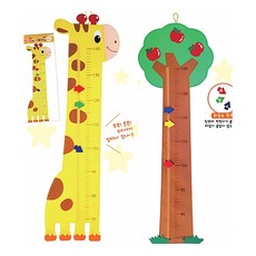 MP 사과나무 펠트 키재기 기린 아이방인테리어, 1개