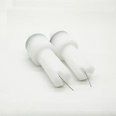 티에이치 GM03 건용 스프레이 건 노즐 전극 홀더 정전기 분말 코팅 기계, 02 2 sets round nozzle