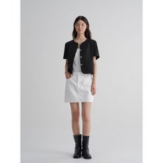 에잇세컨즈 8SECONDS 리본 버튼 재킷 블랙