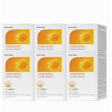 안국약품 리포좀 비타민C 30p, 30회분, 6박스