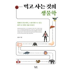 먹고 사는 것의 생물학:입에서 항문까지 소화기관으로 읽는 20억 년 생명 진화 이야기, 궁리, 김홍표