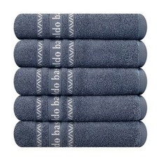 송월타월 트빌리시 수건 120g, 블루, 3개