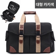 카메라가방 케이스 카메라백 대형카메라가방 쿠션 렌즈가방 dslr카메라가방 줌백 칸막이, 1개, 13. 대형 카키 로고 없음