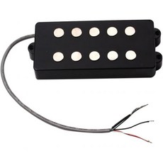 스트링 오픈 스타일 베이스 기타 픽업 세트 출력 왁스 포팅 처리로 정통적인 톤 구현 표준 교체용 블랙 픽업과 호환 2349686