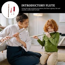 중국 대나무 플루트 복고풍 스타일 휴대용 경량 톤 연습용 악기, 1개, 기본, 기본