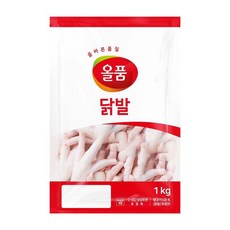 올품 국내산 냉장 통닭발, 3개, 1kg