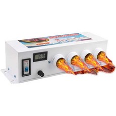 차량용 전기 난방 호환용 차박 온풍기 제품 무시동히터, 2. 12V 1500W 신형 4홀 속도조절