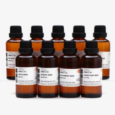 새로핸즈 조향베이스 계열별 50ml 시트러스프루티엠버우디플로럴케미컬향료프래그런스오일, 프루티, 선택6_ 카시스 50ml