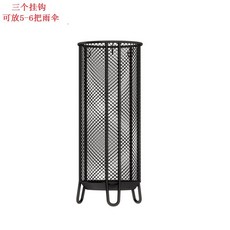 可開發票 雨傘架 雨傘收納架 家用雨傘桶 門口雨傘瀝水放置架 雨傘置物架 商用掛傘架子, 1個, 黑色小號【不銹鋼接水盤】