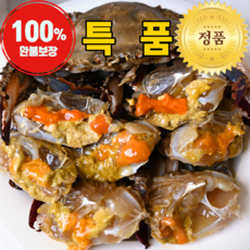 국내산 연평도 알배기 암꽃게 간장게장, 2kg, 1개