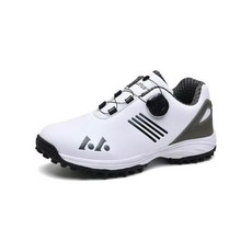 高爾夫鞋男厚底夏時尚旋轉鞋帶輕便休閑運動球鞋無釘鞋大碼訓練鞋防側滑運動風休閒鞋久站舒適不累腳防滑慢跑鞋圓頭耐磨登山鞋