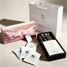 [호두정과 60g 포함] 담미재 도라지정과 콩가루 답례품 어버이날 선물세트 총 372g, 1세트