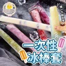 冰棒套 枝仔冰套 冰棒模具 水果冰棒 一次性冰棒套, 1個, 一次性冰棒袋