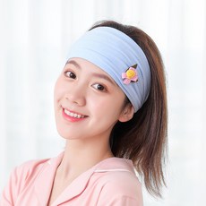 孕婦束髮帶寶媽頭巾產婦頭巾月子帽洗臉髮箍高彈髮帶束髮四季款