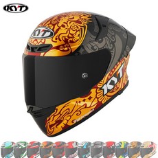 KYT TT레보 풀페이스 데칼 오토바이 스쿠터 바이크 KC인증 헬멧, M, 애니어 IDN 레플리카