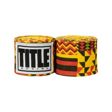 【神拳阿凱】TITLE 拳擊手綁帶 手綁帶 手繃帶 纏手 450cm 多色印花, 印地安, 1個