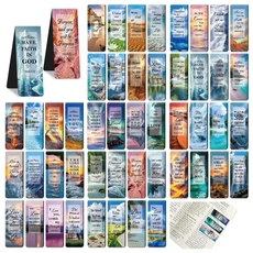 96팩 기독교 책갈피 클립 공예 다채로운 종이 교회 및 가정용으로 이상적, 96 pcs in one