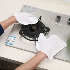 장갑형 걸레 부직포 청소장갑 간편청소 10P