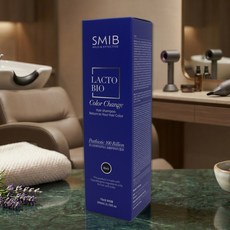 [Smib][블랙]스미브 락토바이오 유산균 염색샴푸 흰머리 새치 커버, 2개