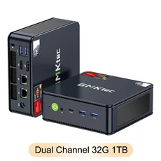 GMKtec 미니 PC M6 울트라 누크박스 AMD R5 7640HS 6코어 12스레드 DDR5 4800Mhz Pcie 30 SSD WIFI 6 BT52, 01 미국, 02 Dual Channel 32G1TB