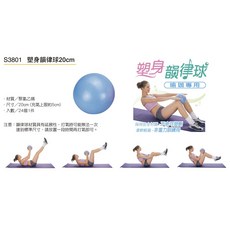 成功安全防爆韻律球 55cm, 1個, S3801瘦身韻律球 20cm