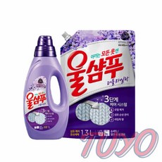 니트세탁 섬세섬유세탁 섬유손상관리 아끼는 모든옷엔 애경 울샴푸 라일락 오리지날 용기 리필 세탁세제, 1개