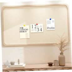 벽걸이 펠트 게시판 부착식 알림판 메모판 사무실 교실 학원 공지사항 게시 안내판, 상세페이지 참조