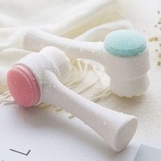 雙面潔面洗臉按摩刷, 1個