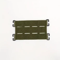 Molle 패치 부착 후크 및 루프 패널 DIY 배지 패치 디스플레이 거치대 보드 가방 배낭 조끼 변환기 리본 어, 06 Grey, 1개