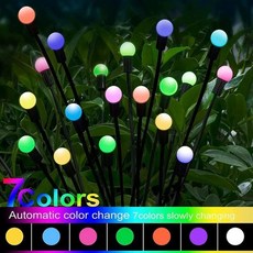 1/2pc 할로윈 태양 반딧불 빛 6/12LED 흔들리는 해골 풍경 홈 야외 정원 마당 장식에 대 한