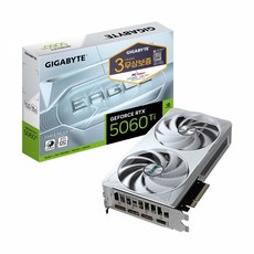 GIGABYTE 지포스 RTX 5060 Ti EAGLE OC ICE D7 8GB 피씨디렉트 (엔비디아 컴퓨터 그래픽카드)