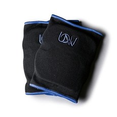 언더월드 비보이 무릎 보호대 팔꿈치 패드 무릎 스트랩 브레이킹, 1개, 16. 성인용-블루 테두리(한쌍)