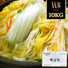 [우성물산] 업소용 대용량 중국산 강동백김치 10kg, 중국산 백김치 10kg(박스), 1개
