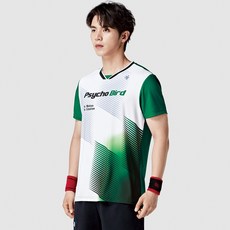 패기앤코 싸이코버드기능성 반팔 라운드 티셔츠 남자 운동복 상의 탁구 배드민턴 Tennis 축구 농구 조깅 볼링 스쿼시 등산 캠핑 헬스P-5016