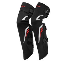 알나인 오토바이 방한 무릎 워머 CE레벨1 보호대 내장, 레드