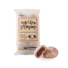 이옥래 달지않은 전통 안흥찐빵 흑미, 50g, 10개