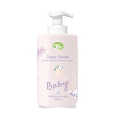 nac nac 花萃保濕2合1洗沐慕斯500ml, 1個, 500ml