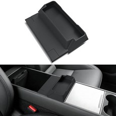 미국출고 아마존4.5+ 218118 DGXWLLW 테슬라 모델 Y 주니퍼 2026 2025용 선글라스 홀더 센터 콘솔 오거나이저 팔걸이 키 카드 홀더 트레이 안경 보관 상자, 미국출고 아마존4.5+ 218118 DGXWLLW 테슬